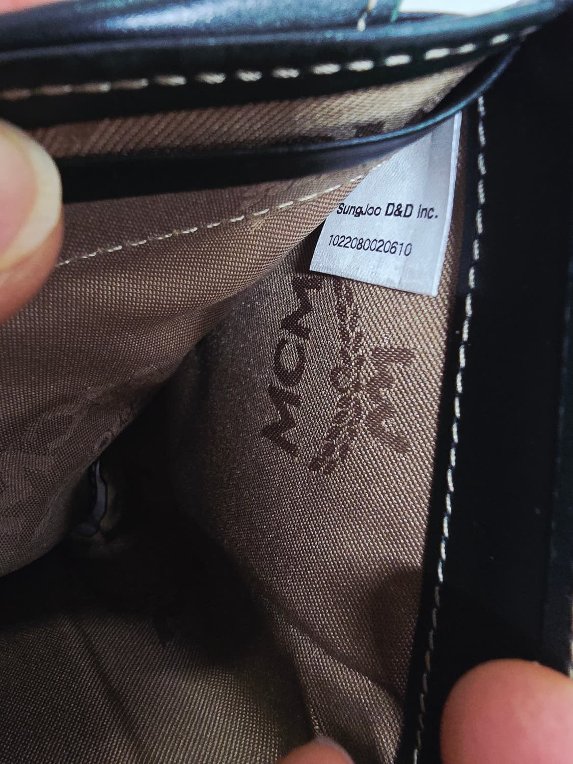 MCM 반지갑 남성용 브라운 모노그램 상품이미지10