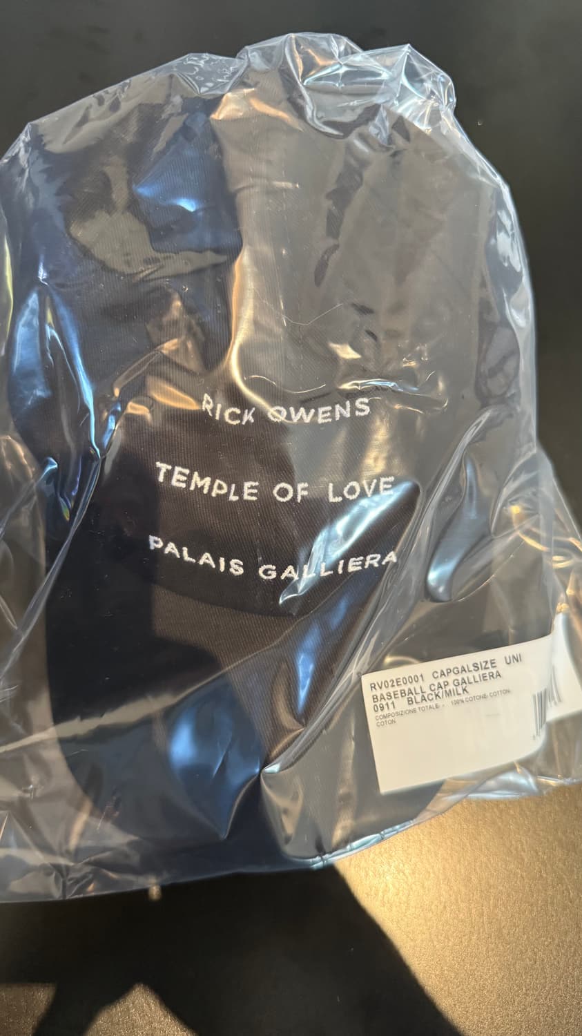 Rick Owens temple of love cap 상품이미지2