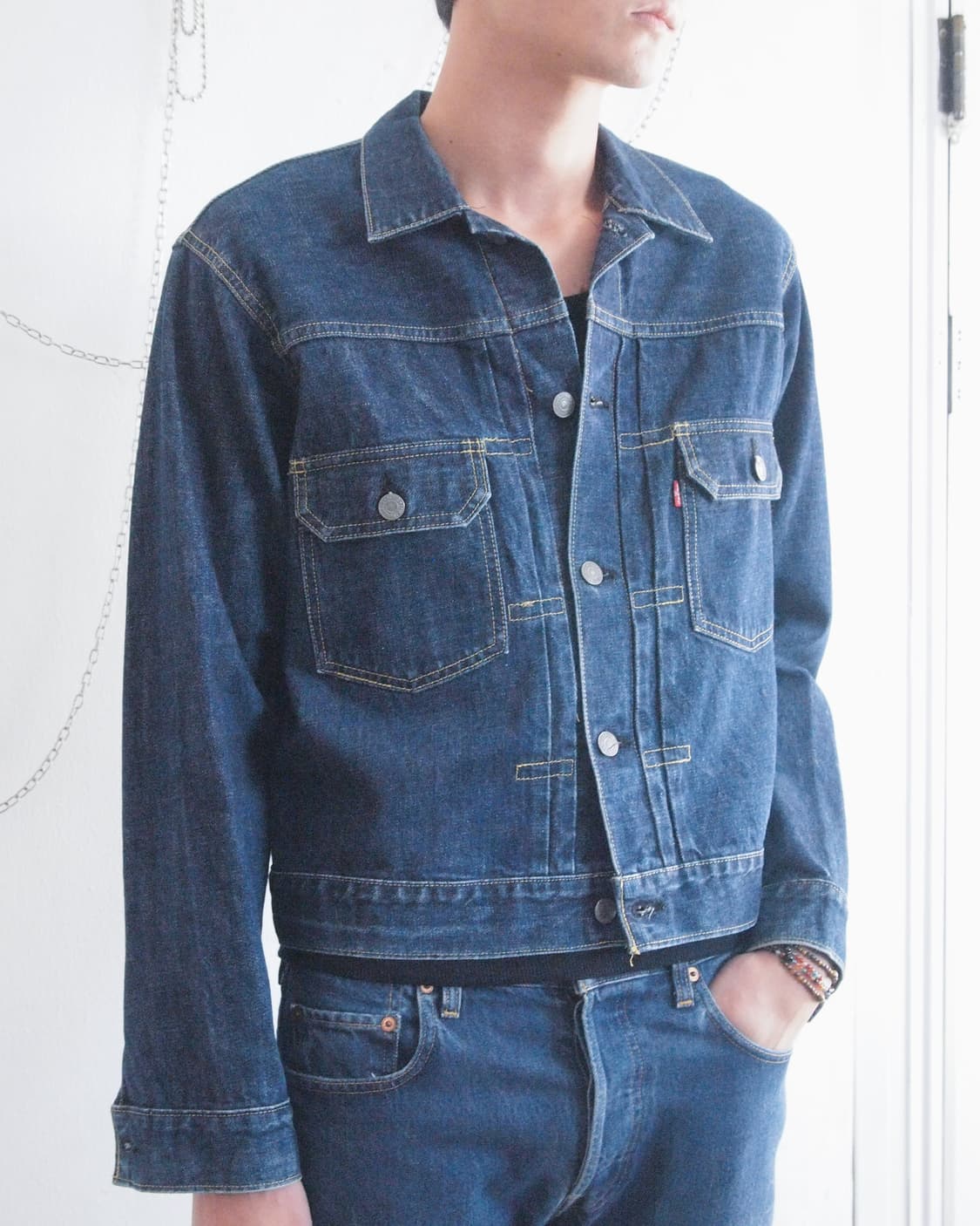 [40] 90s 리바이스 재팬 셀비지 2세대 지쟌 71507 상품이미지3