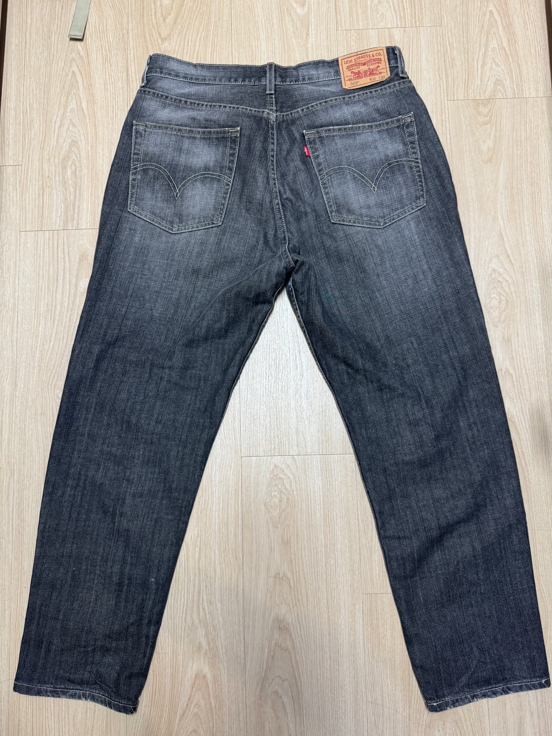 (36) 리바이스 569 흑청데님 상품이미지3