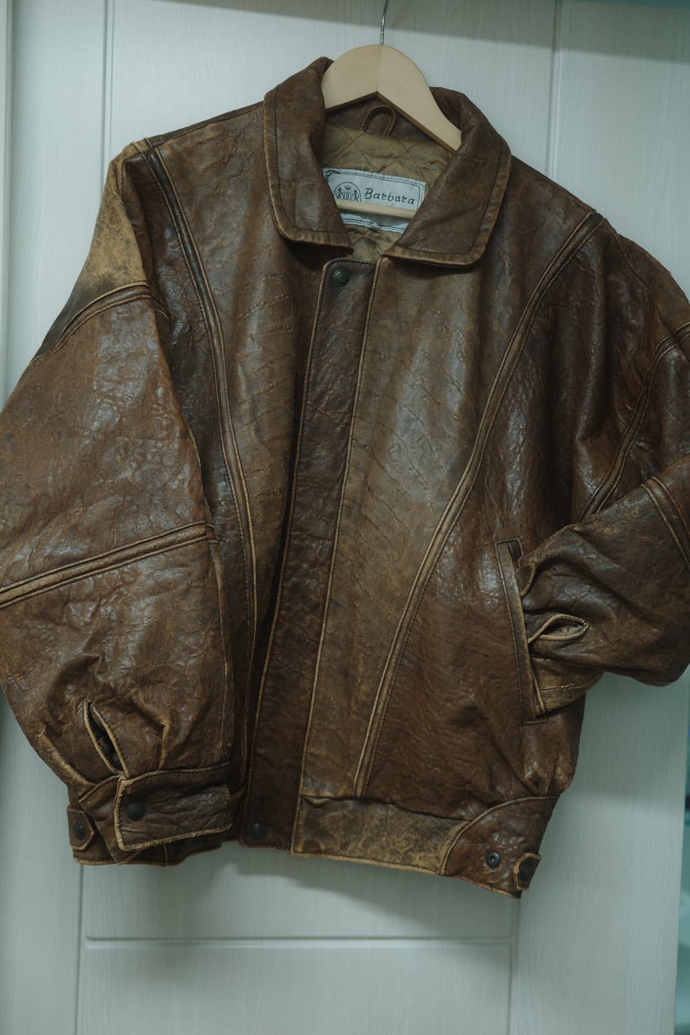 Leather Jacket ( Made in Italy ) 상품이미지1