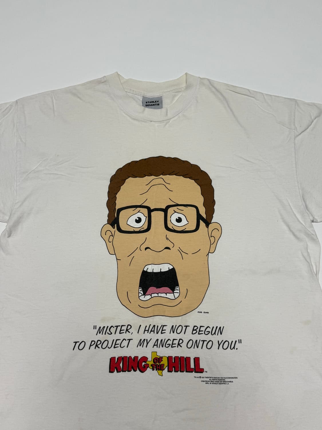 90s 킹 오브 더 힐 카툰 빈티지 티셔츠 XL 상품이미지3