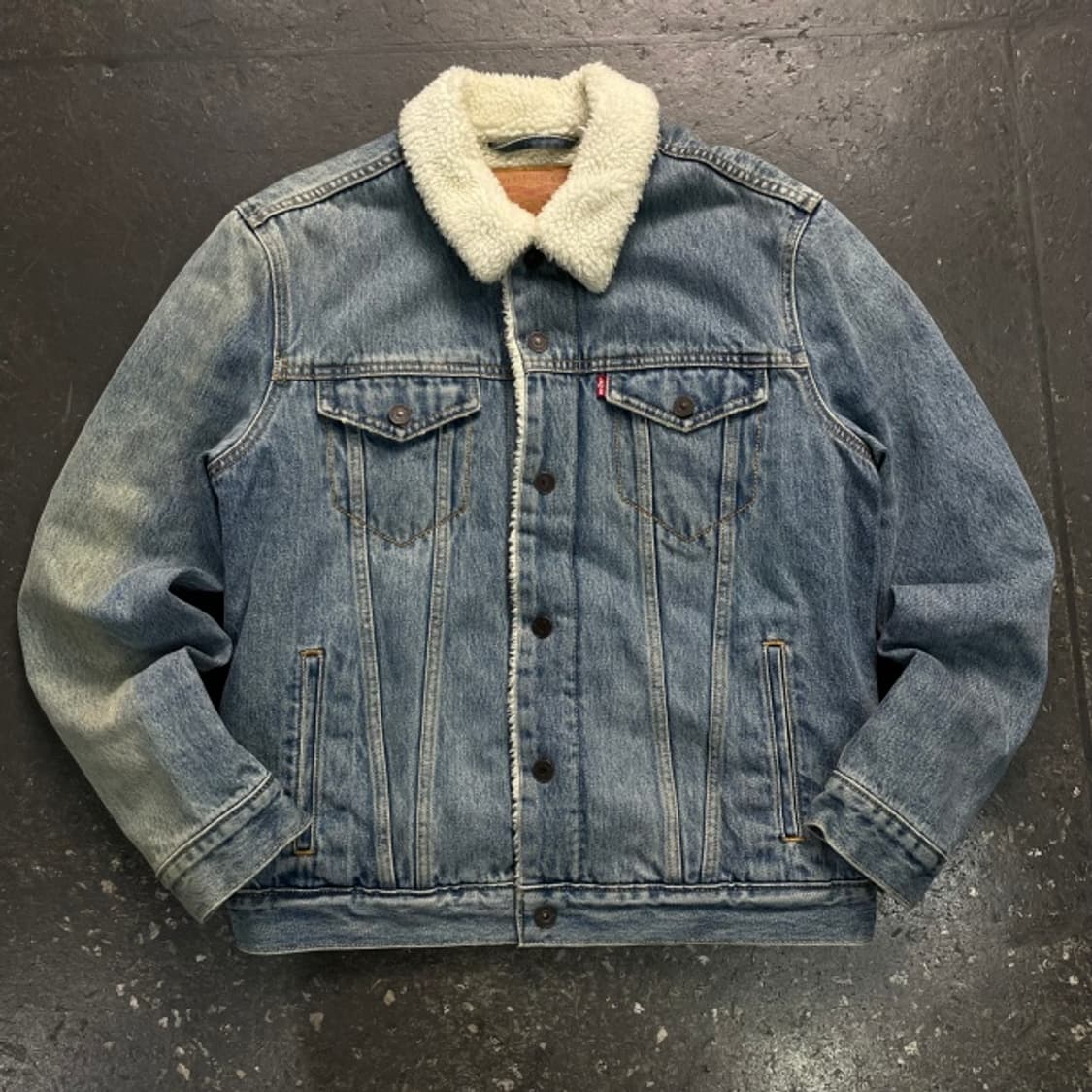 100 리바이스 쉐르파 데님 자켓 상품이미지1