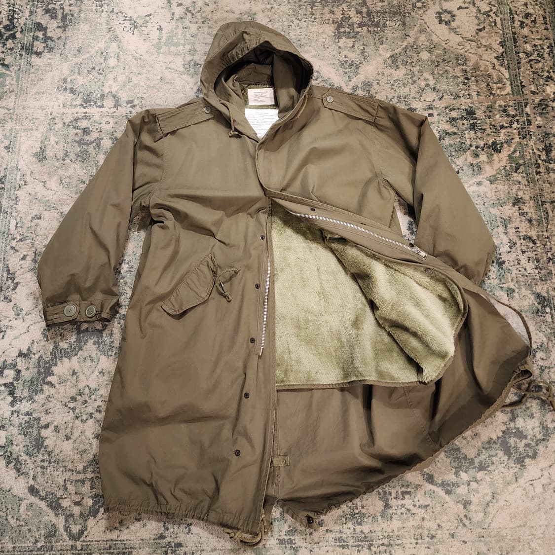 90s오리지날 휴스턴 m-51 피쉬테일 파카 상품이미지1