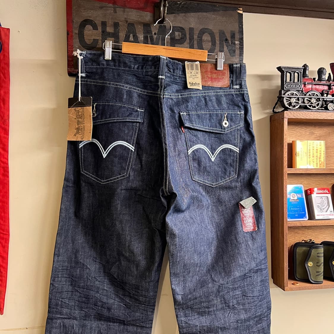 00's 리바이스 569 생지 34x30 Size Mexico 데드스탁 상품이미지6