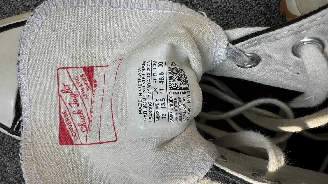 컨버스 x jw앤더스 런스타 블랙 (300) 상품이미지5