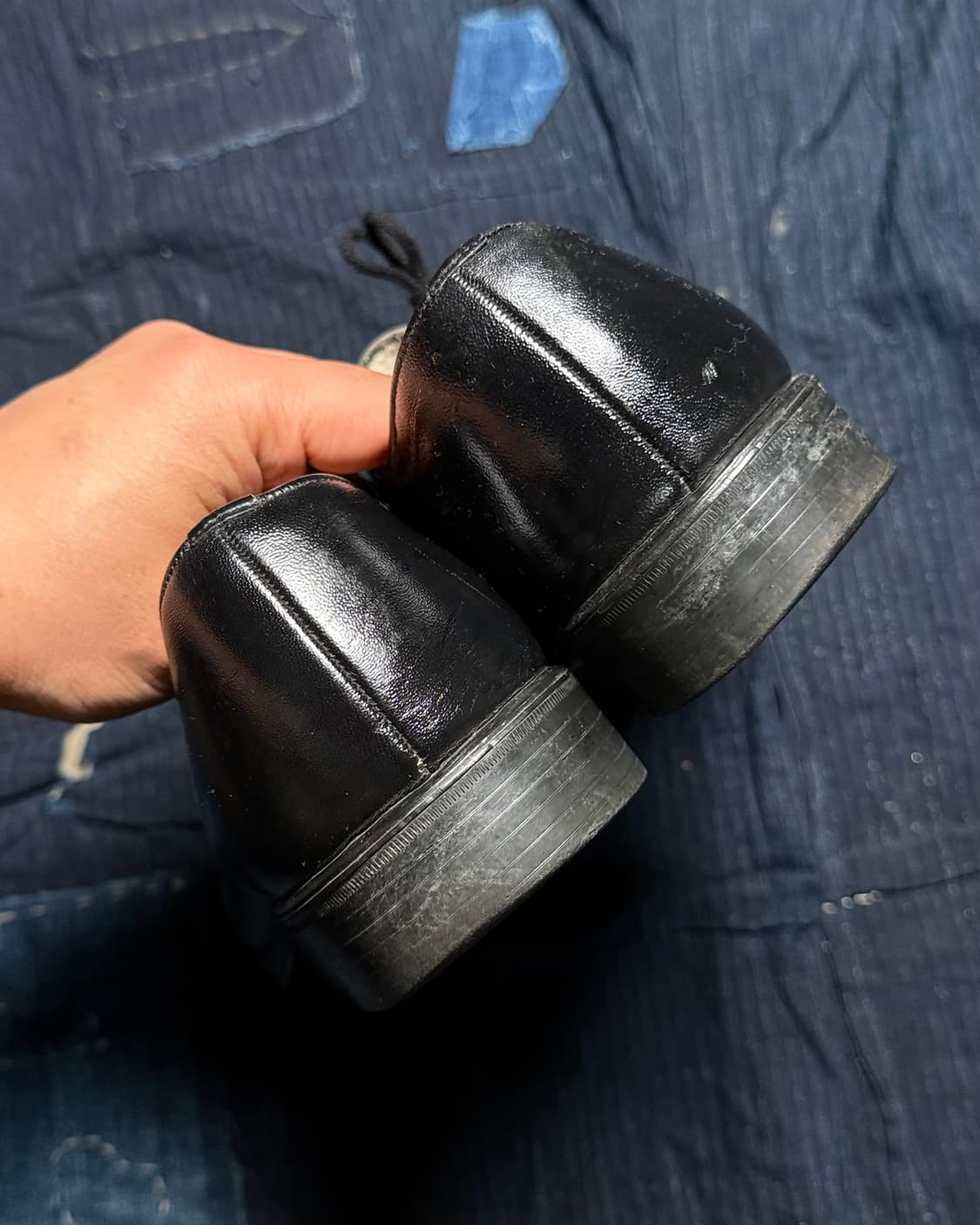 70-80‘s 살라만더 독일군 드레스 슈즈 275 상품이미지5