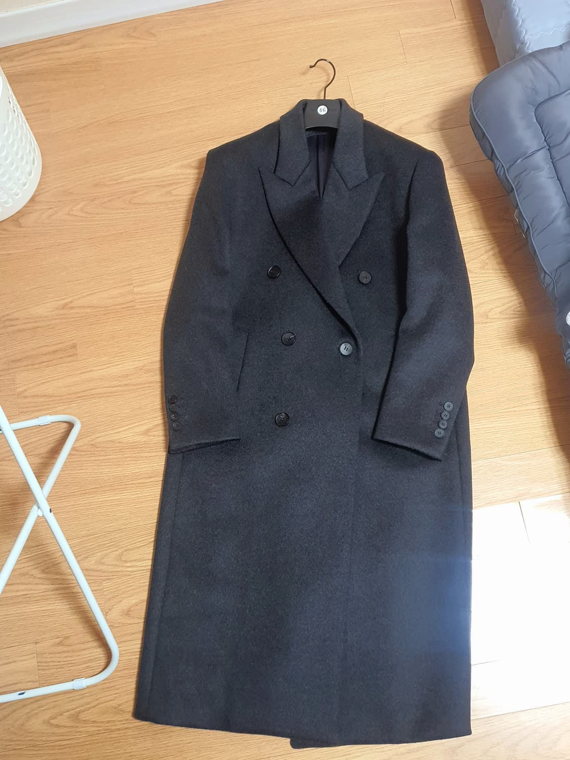 마마가리 더블 롱코트 팝니다 상품이미지1