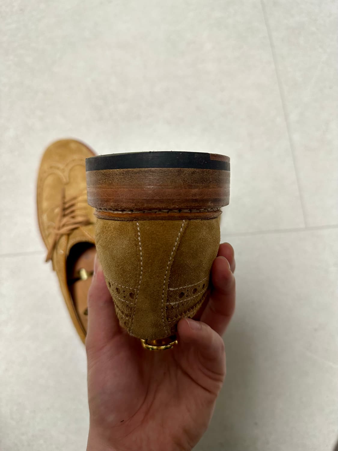 Berwick 1707 버윅 스웨이드 윙팁 상품이미지4