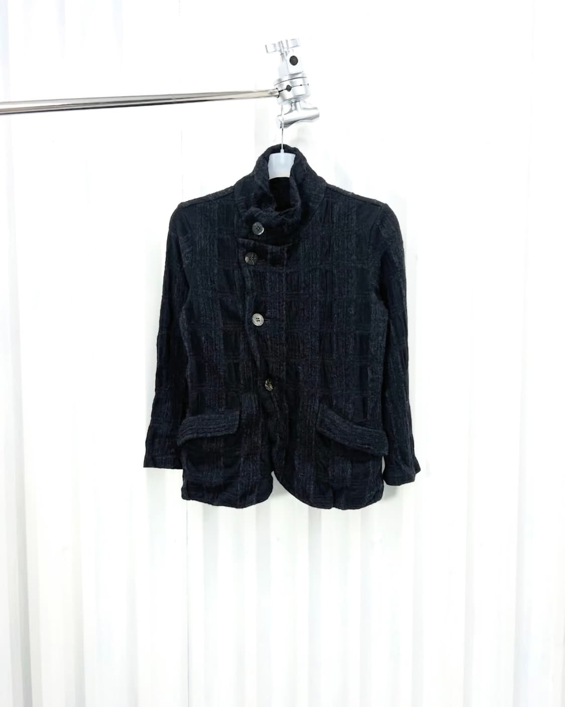 90s Plantation diagonal crinkle jacket 상품이미지4