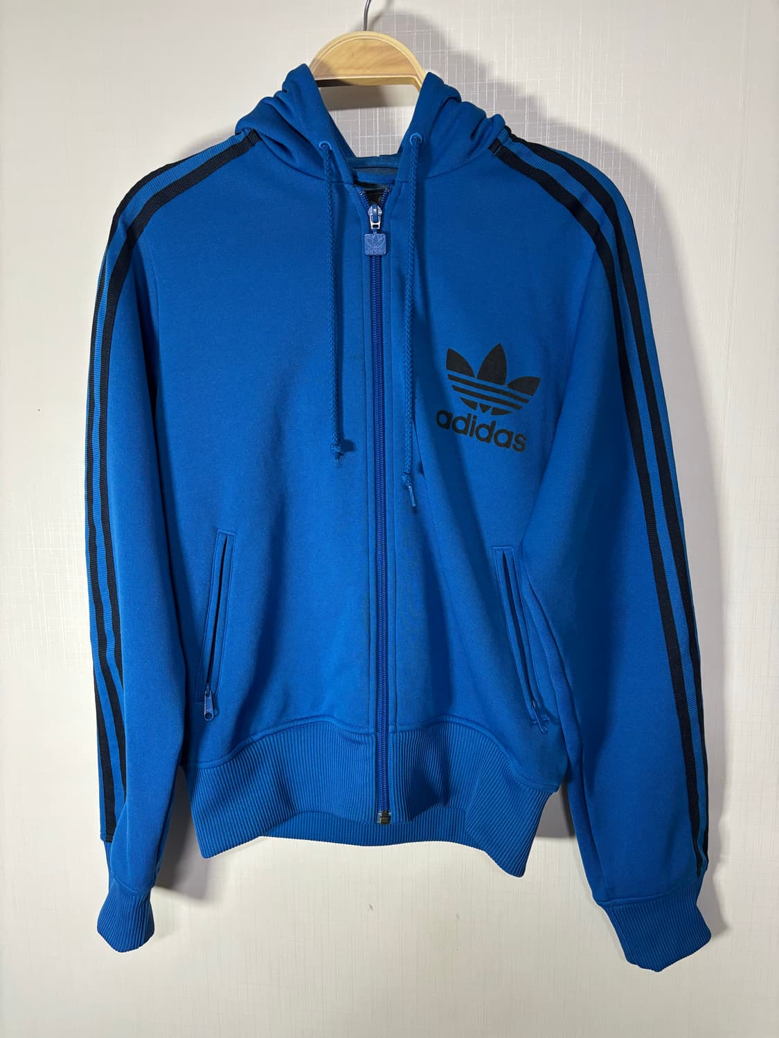 00s OLD ADIDAS 올드 아디다스 후드 플락 트랙탑 자켓 상품이미지2