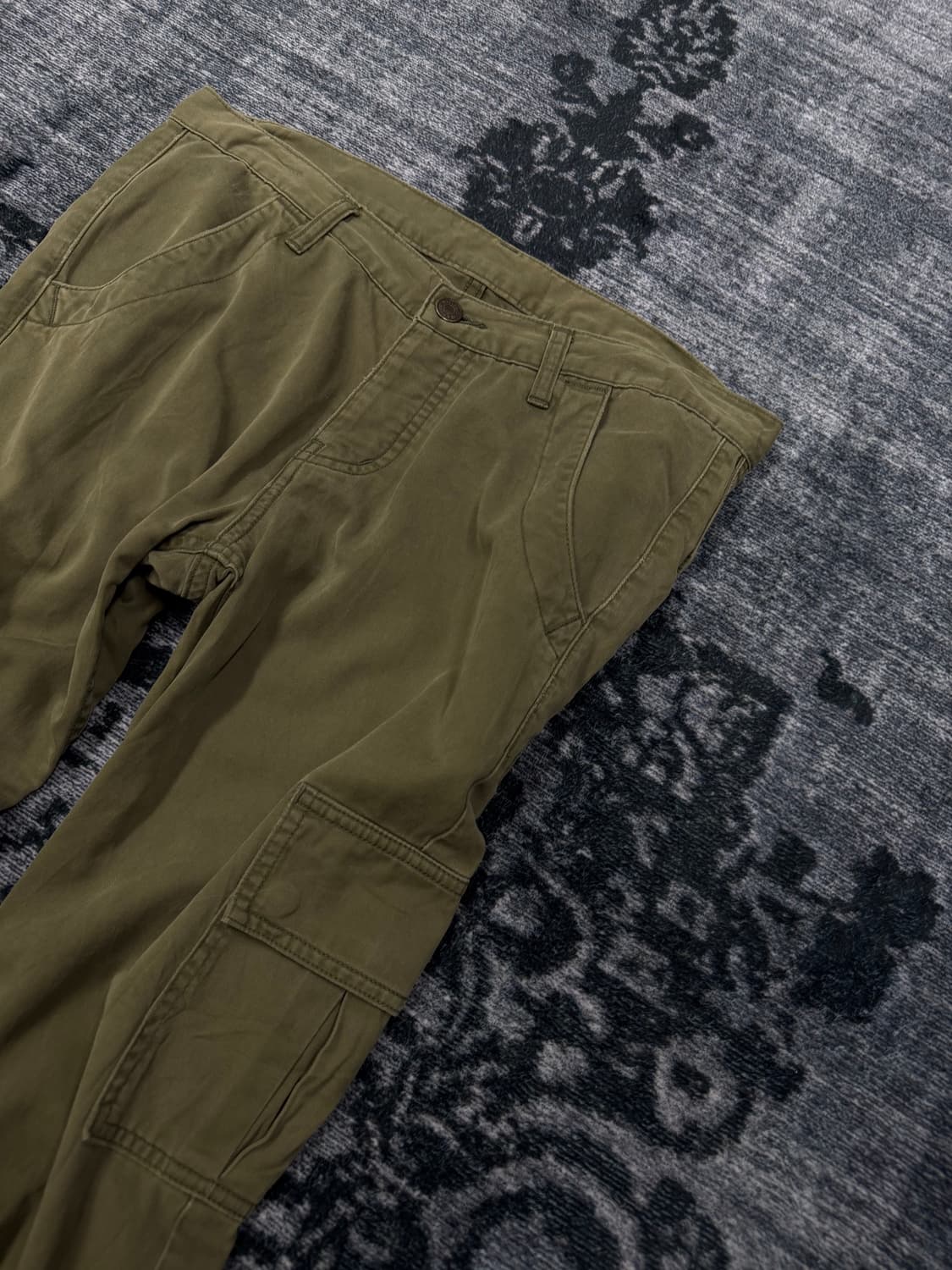 Hysteric glamour khaki fatigue cargo pan 상품이미지4