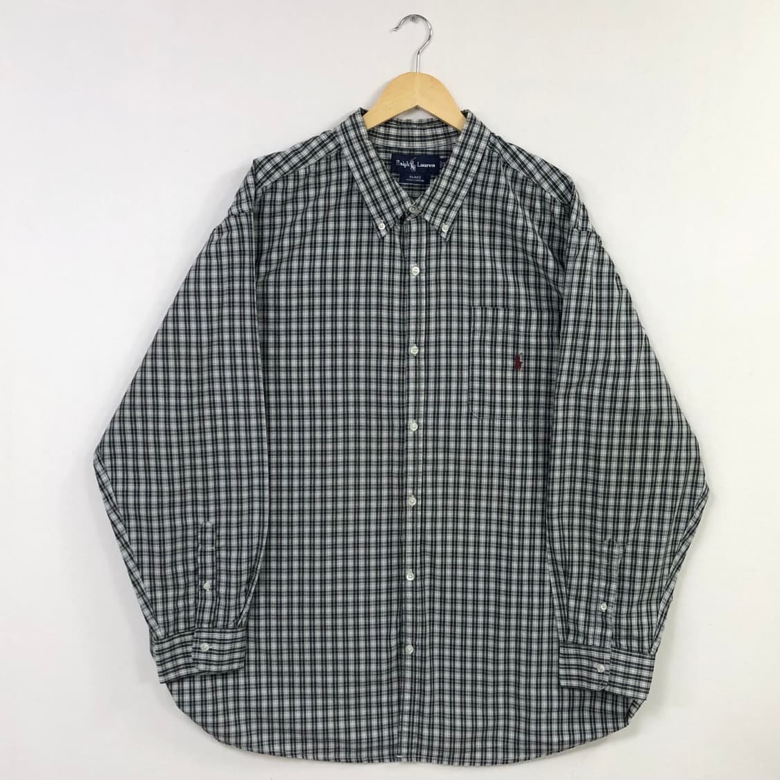 Xxl 폴로 체크 빅셔츠 상품이미지2