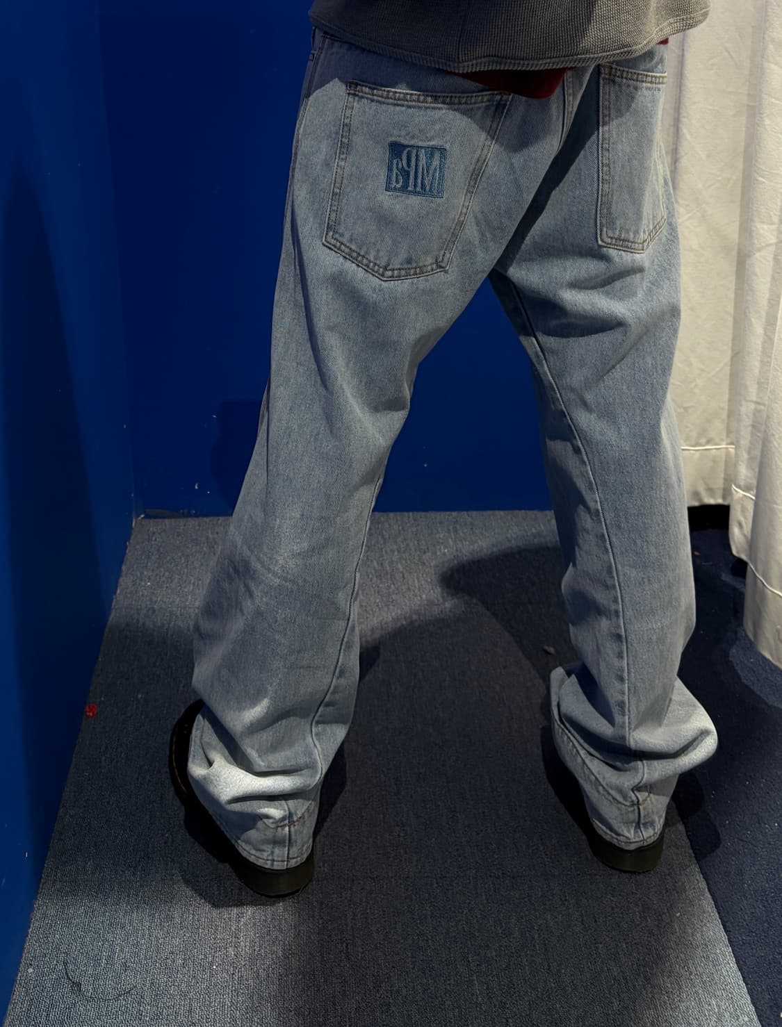 플라스틱프로덕트 드리프트데님팬츠 상품이미지1