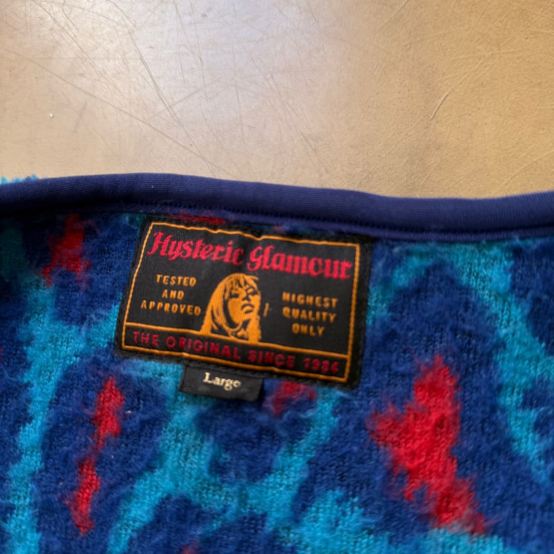 히스테릭 글래머 플리스 레오파드 가디건 자켓 상품이미지7