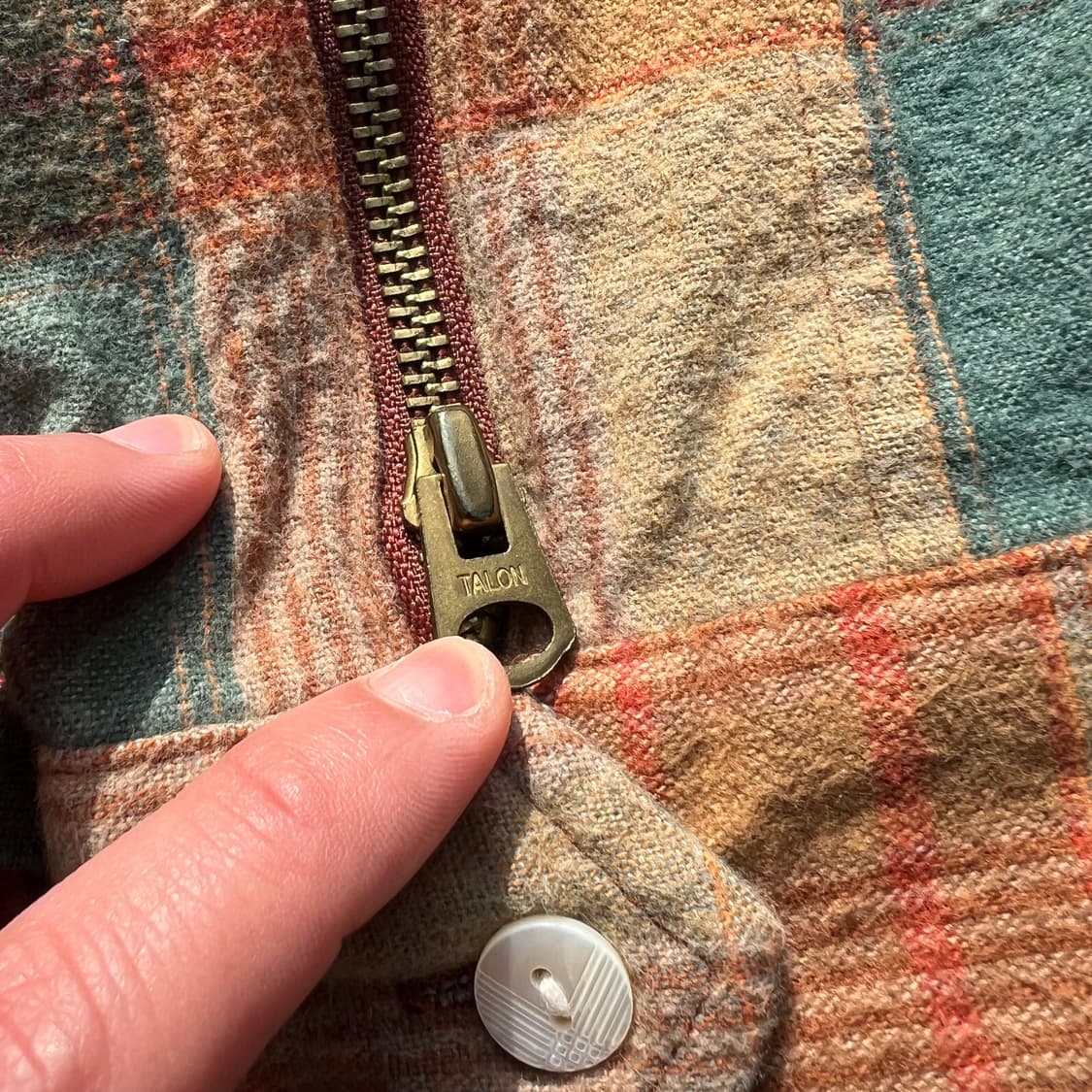 Gooseberry Lay & Co 플란넬 체크 풀오버 셔츠 상품이미지5