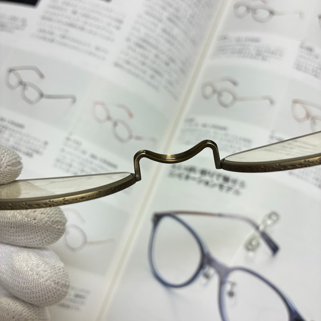 나카미야 토라쿠마 티타늄 새들브릿지 일본 안경 상품이미지7