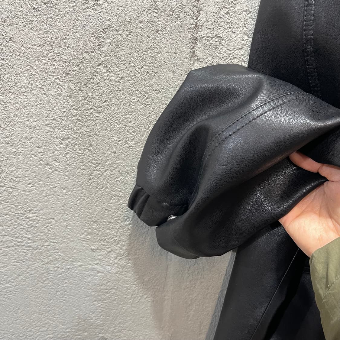 도프제이슨 비건 레더 자켓 상품이미지5