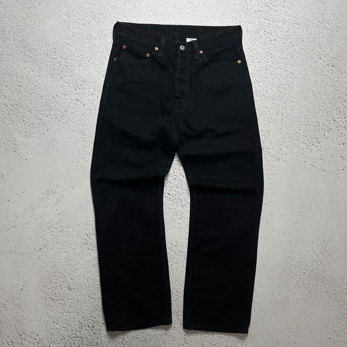 00s Levi's 501 Original Fit Black Jeans 상품이미지5