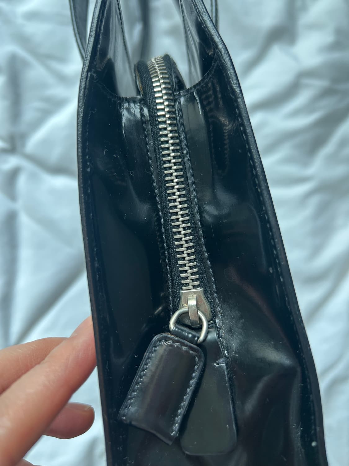 프라다 블랙 숄더백 상품이미지5