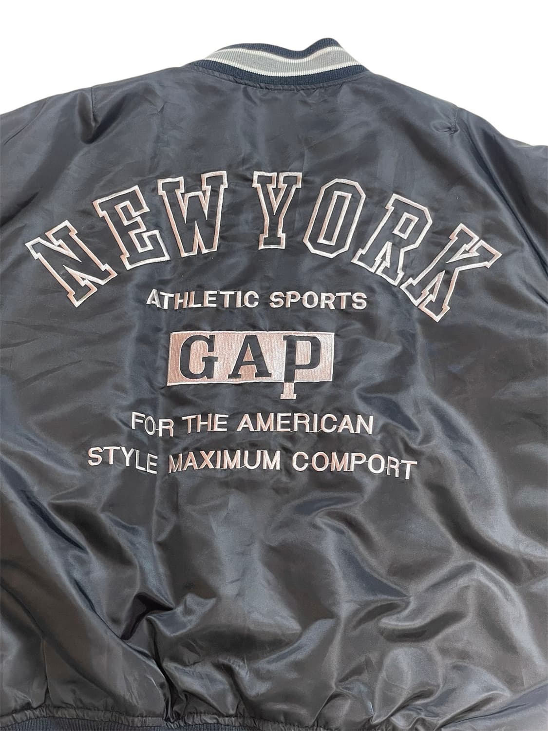 90‘s GAP 항공점퍼(블루종) 상품이미지7