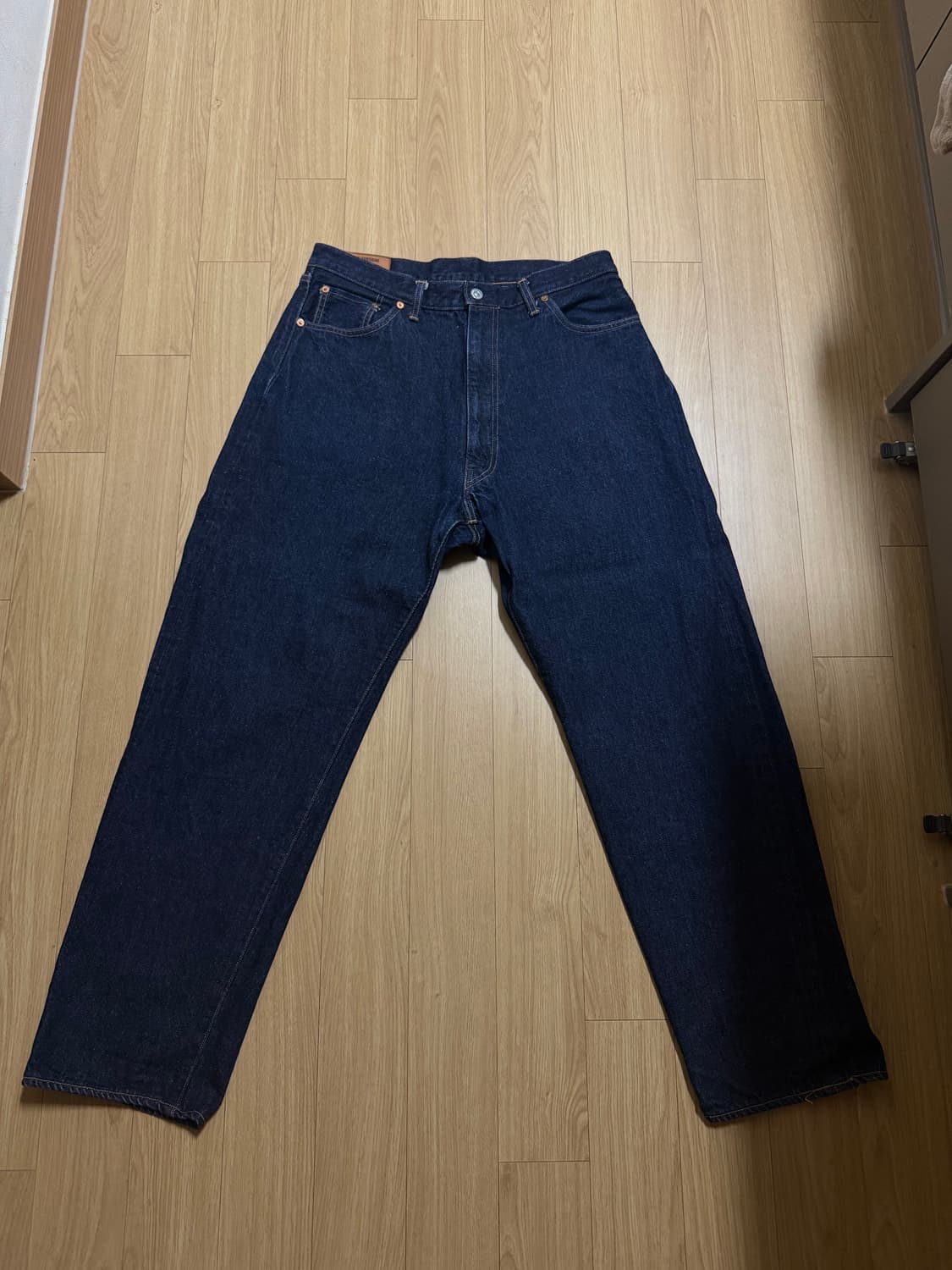 캡틴선샤인 5p 지퍼 프론트 데님 원워시 32 상품이미지1