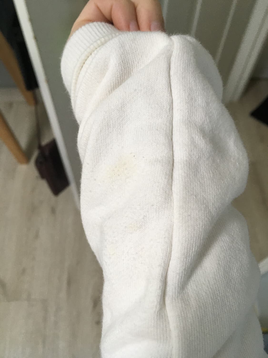 페일제이드 레트로 패치 후드집업 화이트 m 상품이미지4