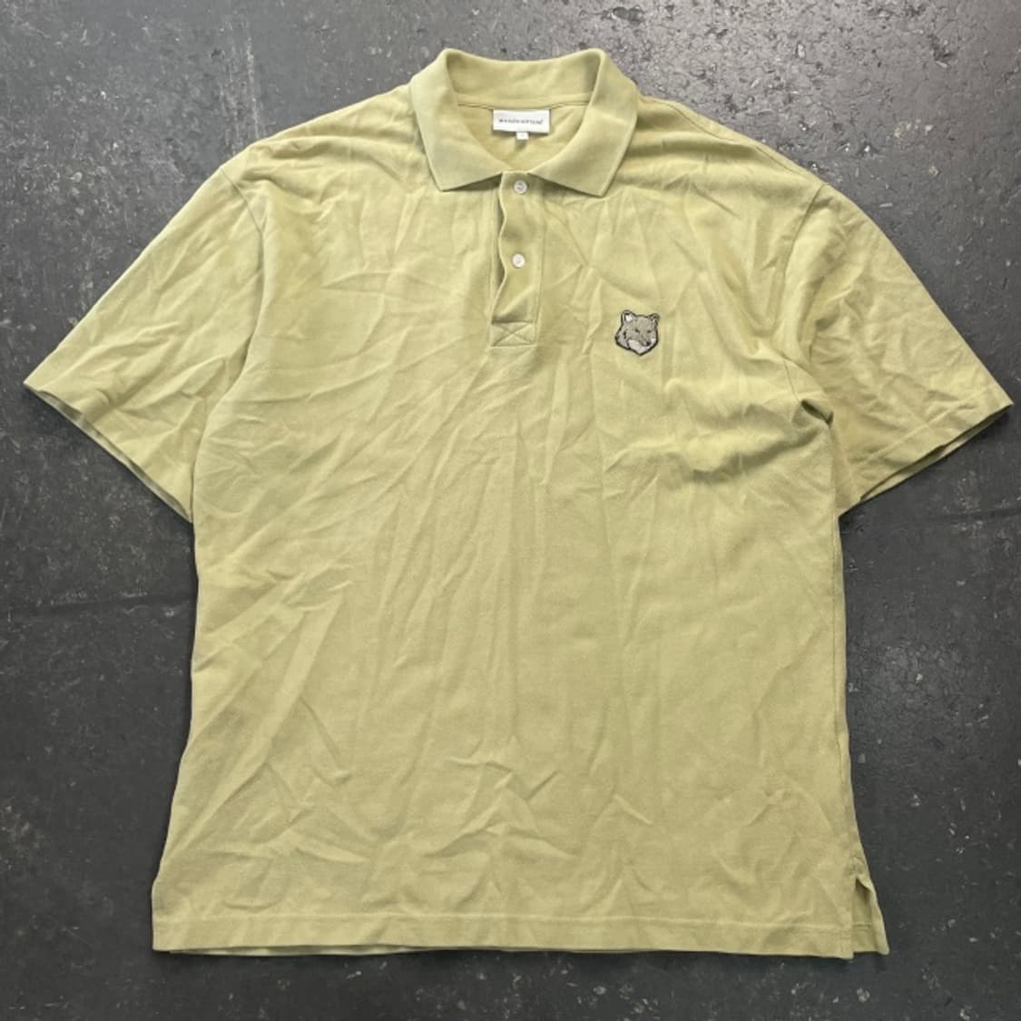 95-100 메종키츠네 24SS 폭스 헤드 카라티  상품이미지1