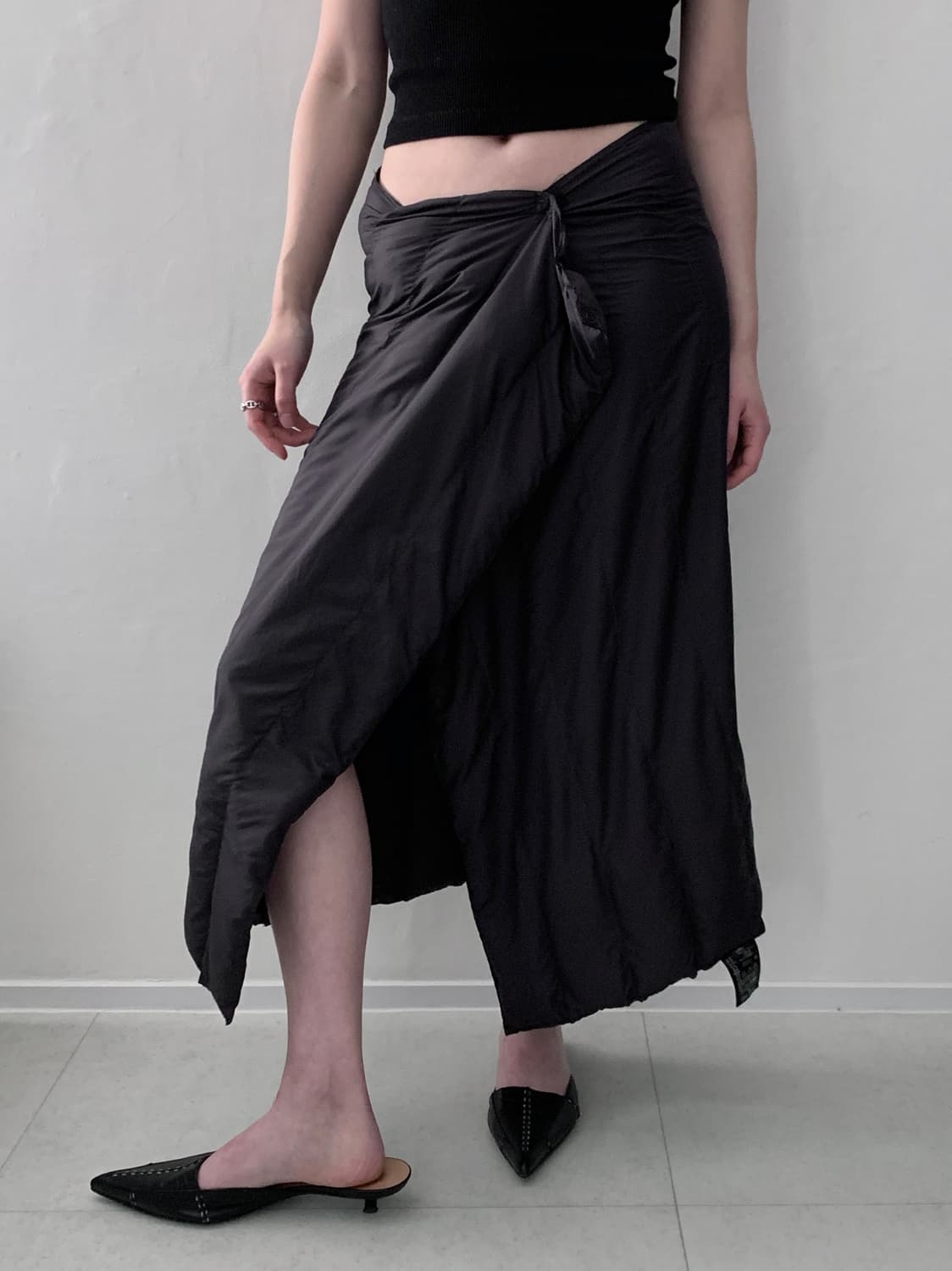 Padded Wrap Skirt 상품이미지1