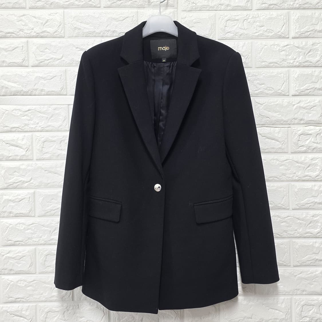 택포) 마쥬 Maje 블랙 여성 자켓 S 상품이미지1