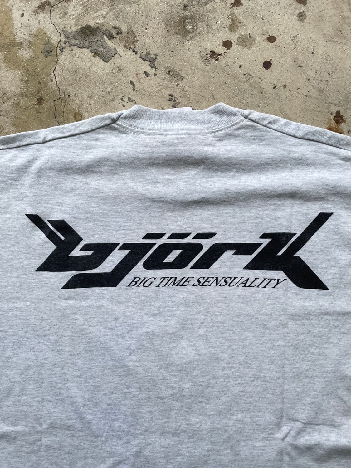Rare!!)90s Björk Big Time Sensuality T-s 상품이미지9