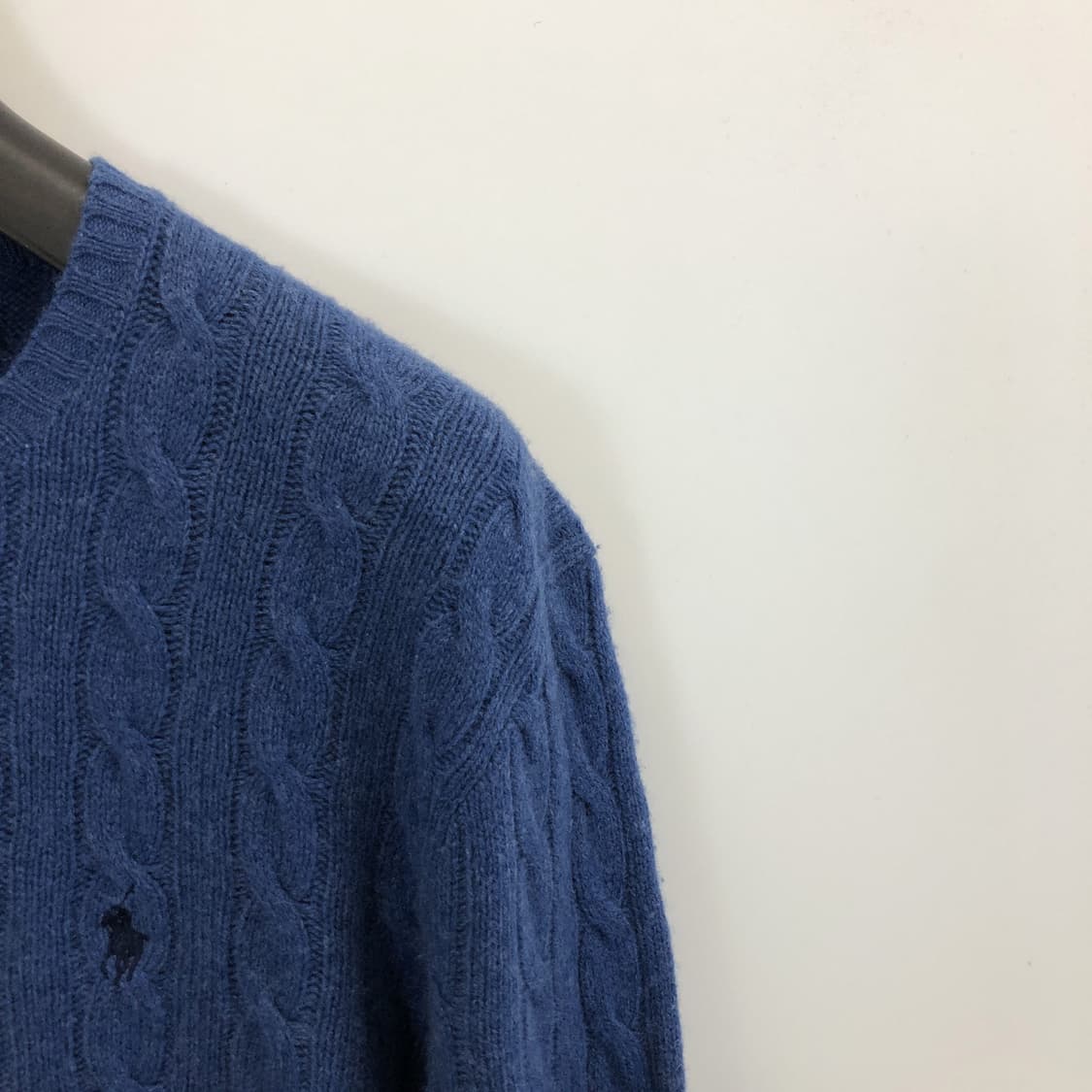 폴로 랄프로렌 캐시미어 케이블 꽈베기니트 L 상품이미지2