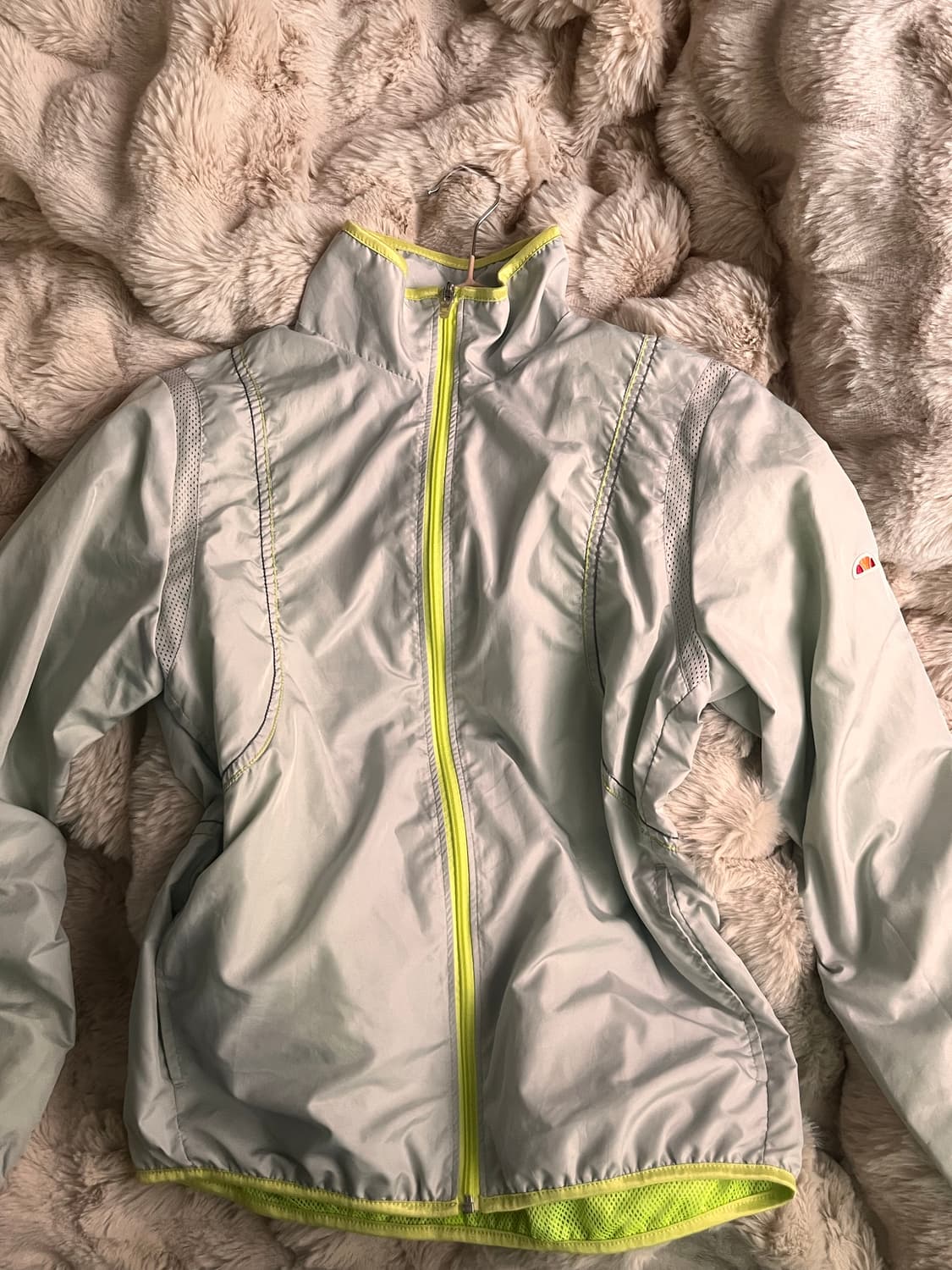 ellesse 바람막이 민트 집업 상품이미지1