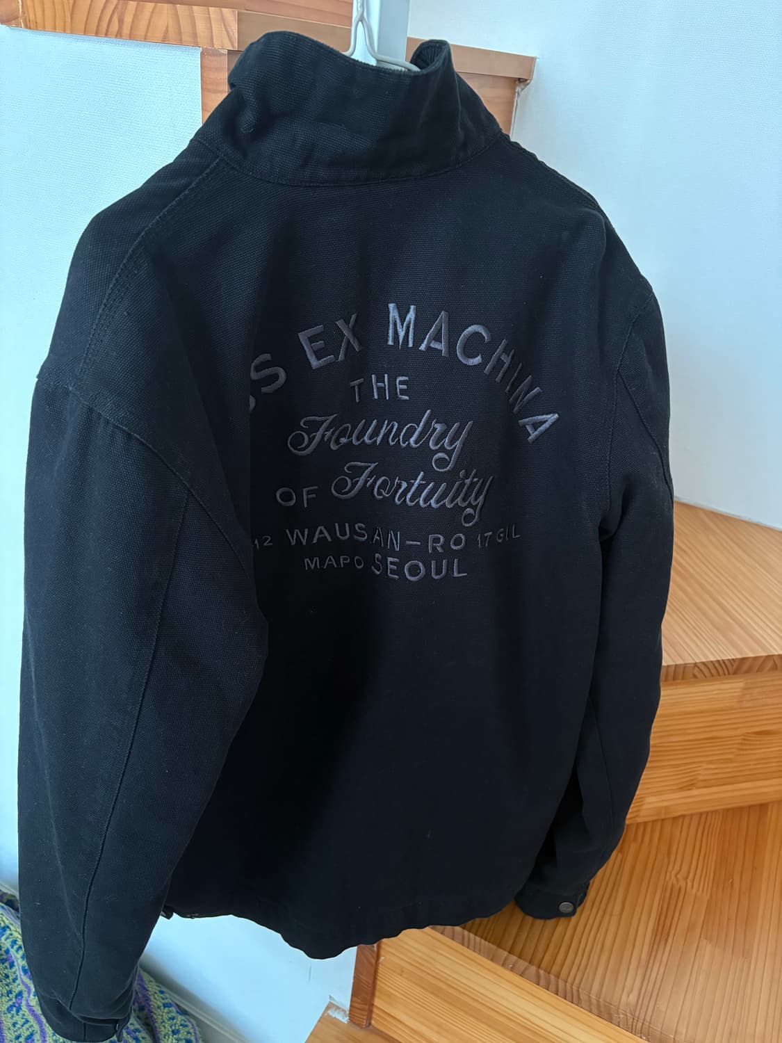 데우스 워크웨어 자켓 블랙 상품이미지4