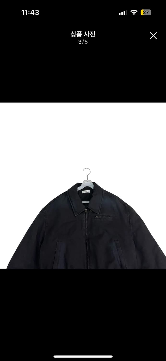 lcdc 크롭 패디드 봄버 상품이미지3