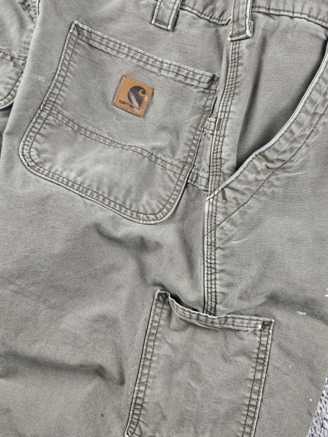 칼하트 코튼 카펜터 페인티드 워크 팬츠 ( 33X32 ) / 10623 상품이미지8