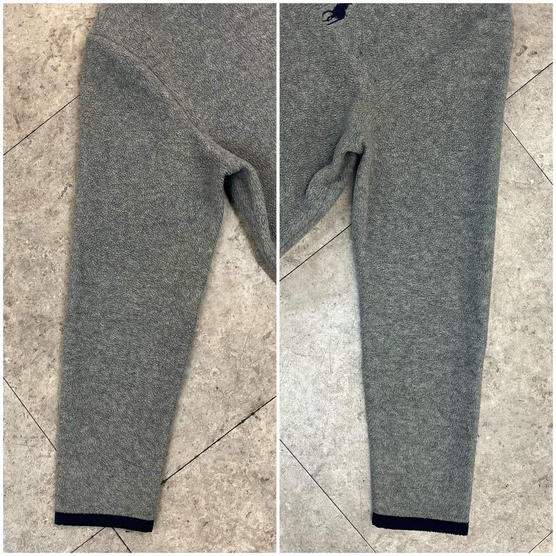 폴로 골프 포니 하프 버튼 플리스 그레이 M #csz3678 상품이미지6