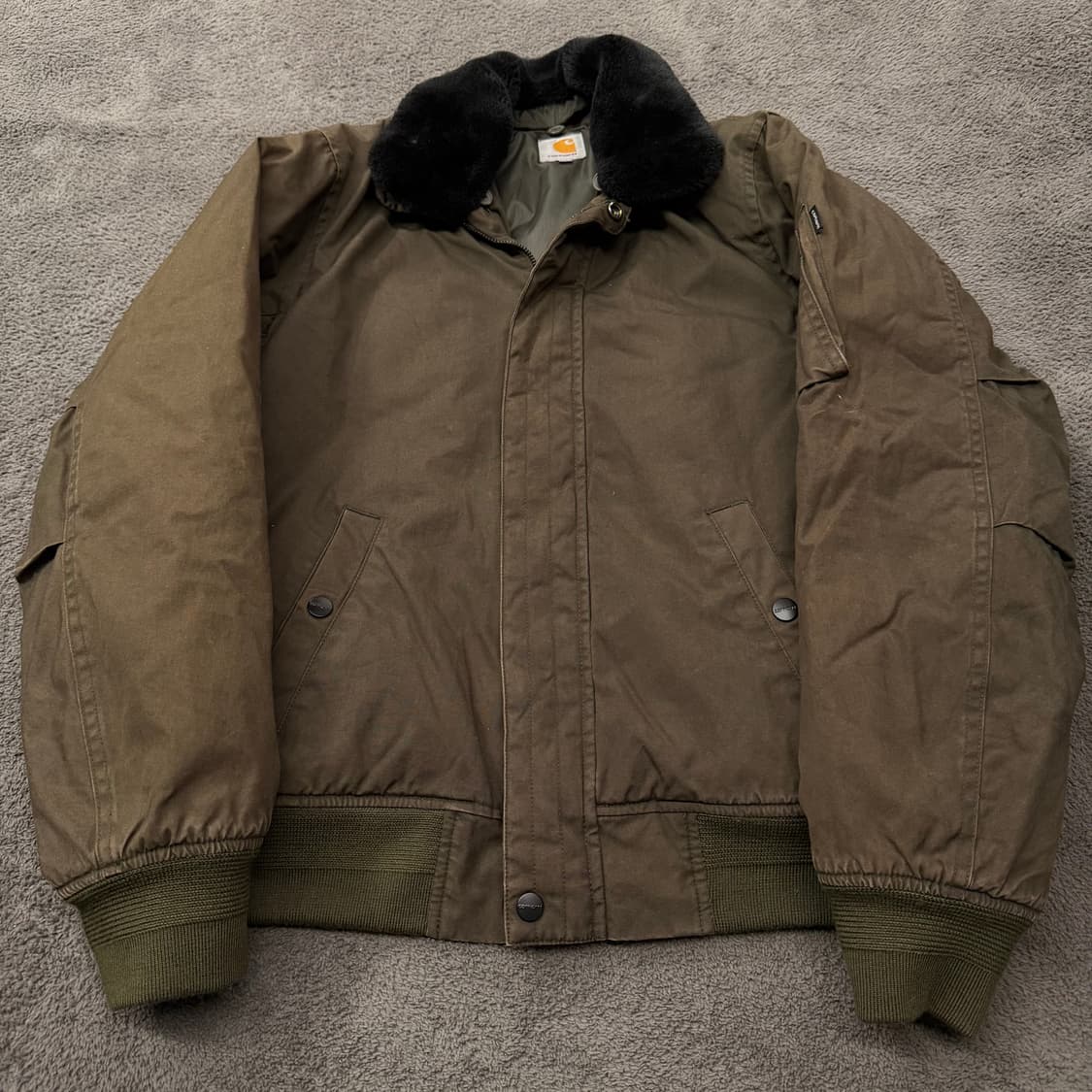 [ 정품/S ] 칼하트 스탠리 봄버 자켓 상품이미지2