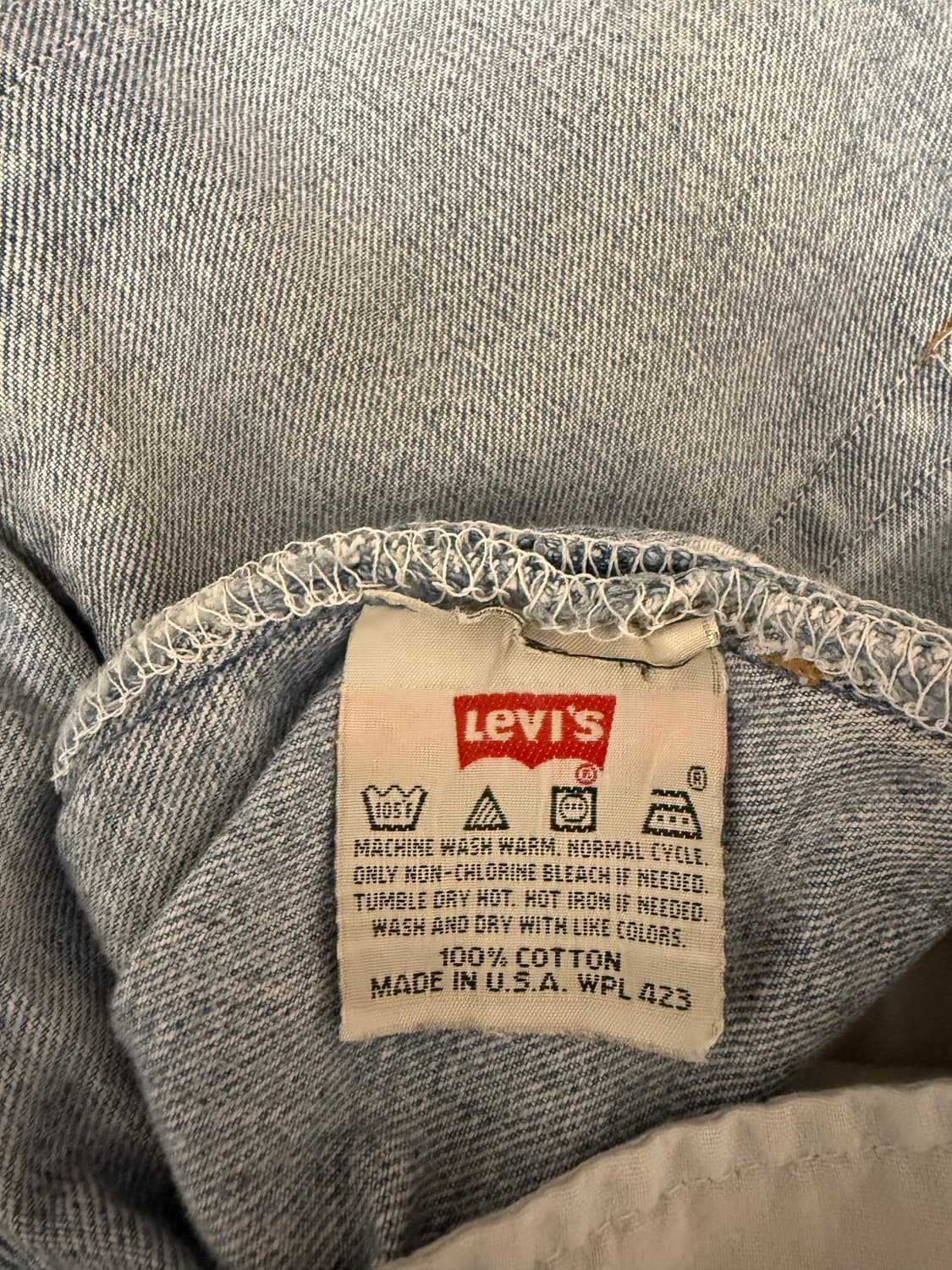 90s 빈티지 리바이스 501 made in USA 33/32 상품이미지3