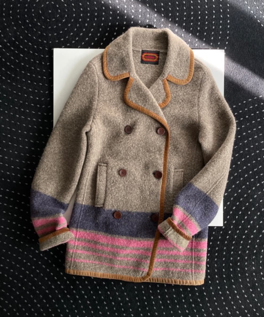 히스테릭 글래머 더블 브레스트 코트 상품이미지1