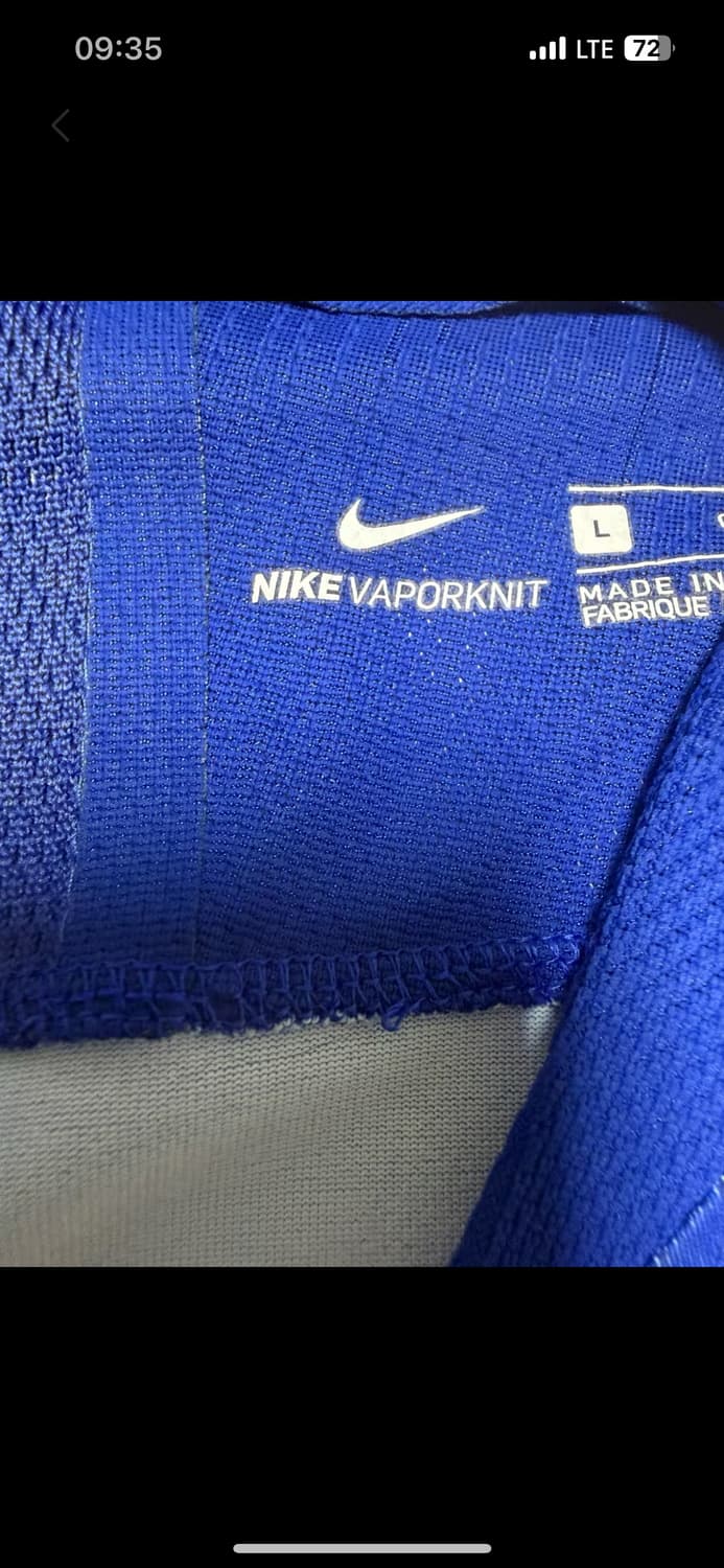 18-19 첼시 아자르 어센틱 유니폼 팝니다 상품이미지4