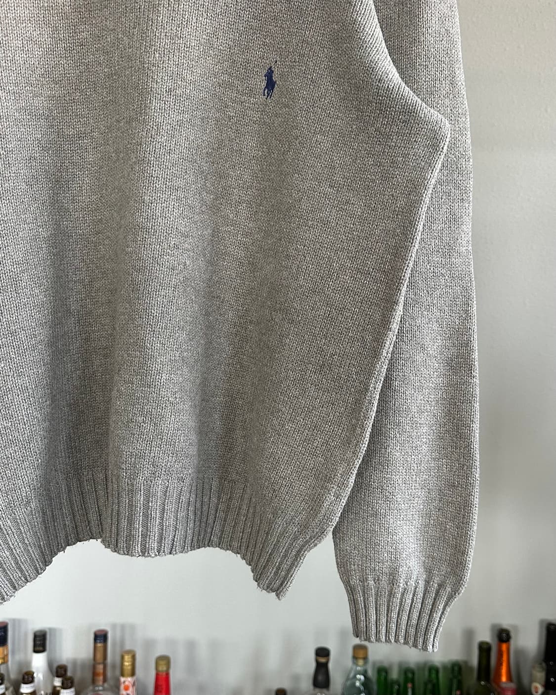 [M]폴로 랄프로렌 그레이 코튼 니트 스웨터  상품이미지5