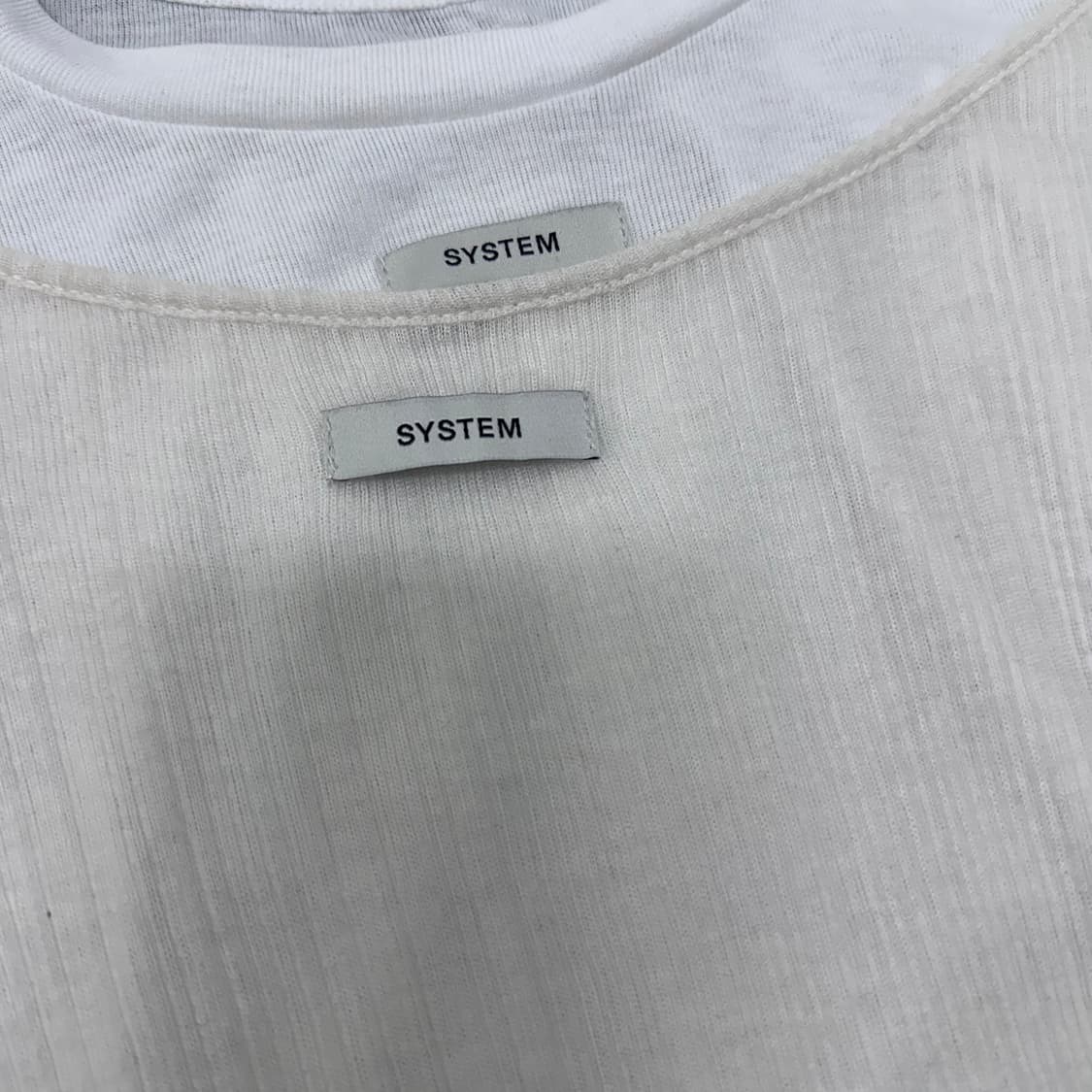SYSTEM 시스템 한섬 여성 레이온 긴팔티셔츠 F 상품이미지3