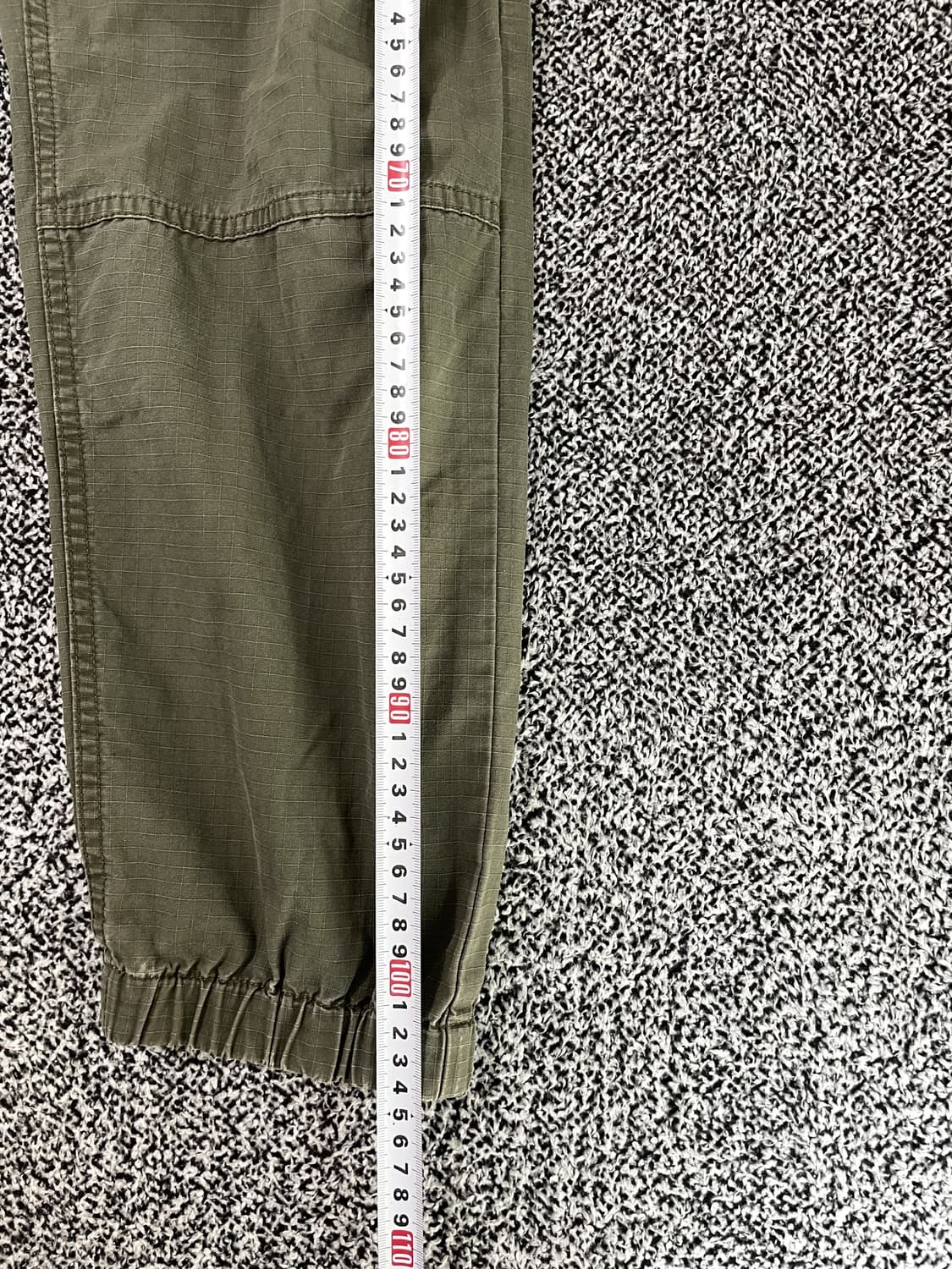 빈티지9. 칼하트 더블니 패치 조거 팬츠 워크팬츠 바지 카키 상품이미지7