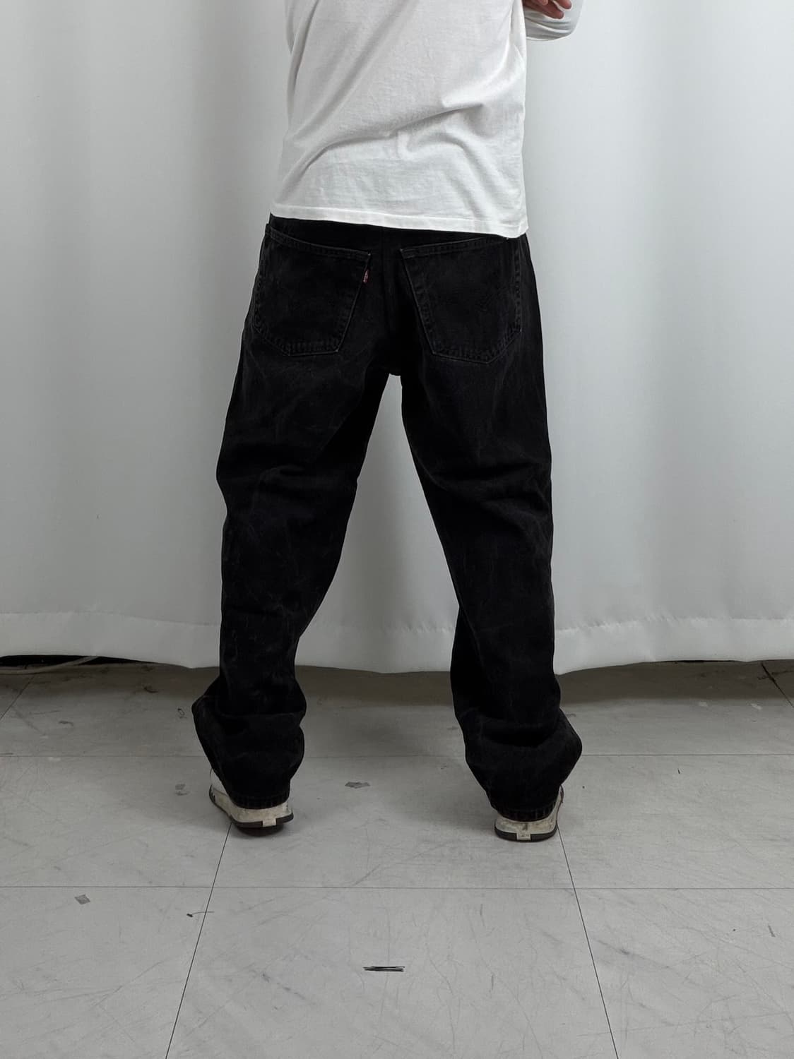 a220) 34 리바이스 550 흑청 상품이미지2