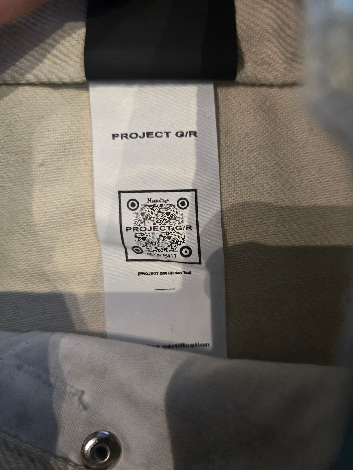 [연말특가/새상품] 프로젝트GR 플라잇 데님 더스트 그레이1 상품이미지5