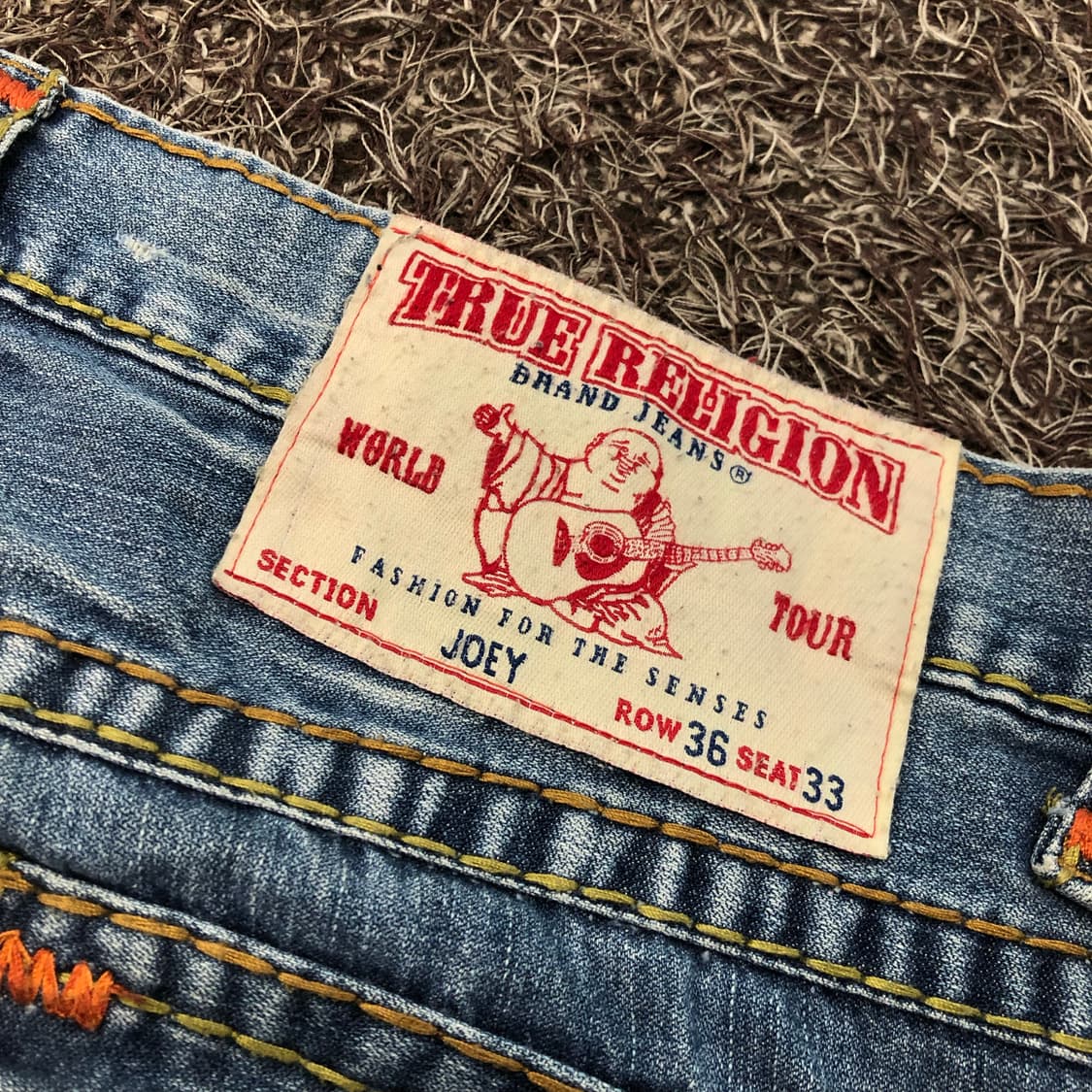 트루릴리전 조이 플레어 부츠컷 데님 팬츠 상품이미지7