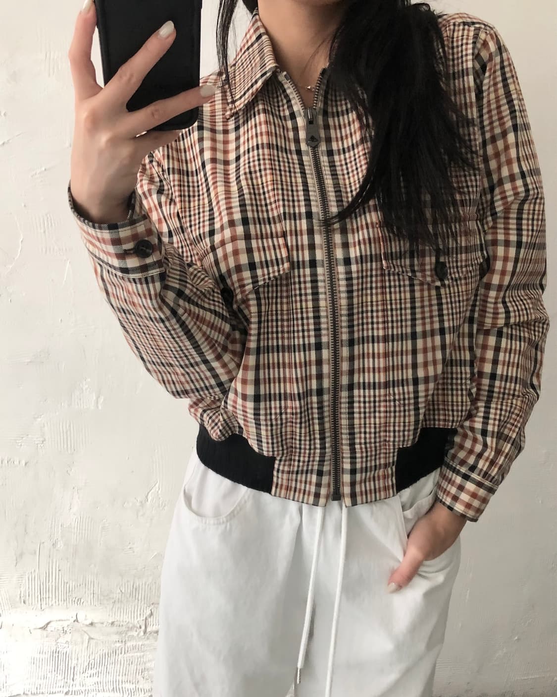 Paul Smith 폴스미스 타탄체크 크롭 자켓 상품이미지4