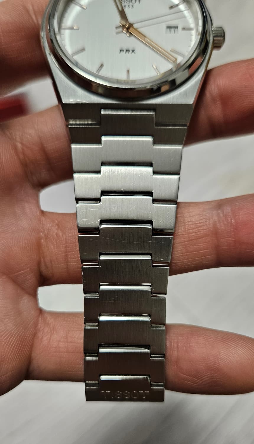 티쏘 PRX 쿼츠 40mm 실버 상품이미지5