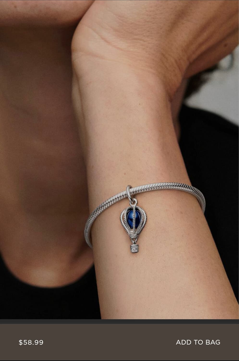 판도라 팔찌 세트 (나비, 별, 열기구 참) 정품 상품이미지5